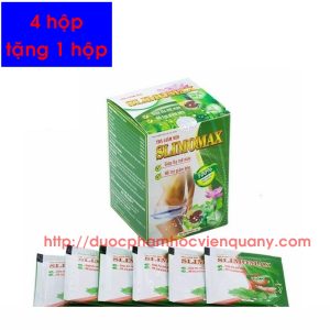 XẢ HÀNG – Combo 4 Hộp Trà Giảm Cân Slimomax Quân Y Tặng 1 Slimomax