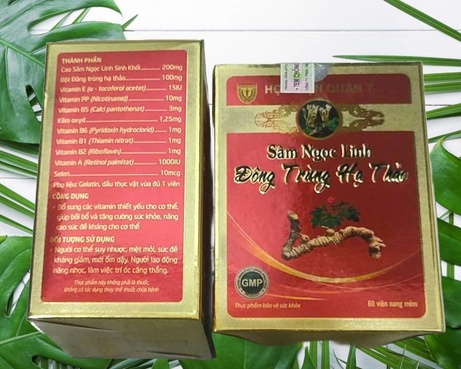 Sâm Ngọc Linh Đông Trùng Hạ Thảo
